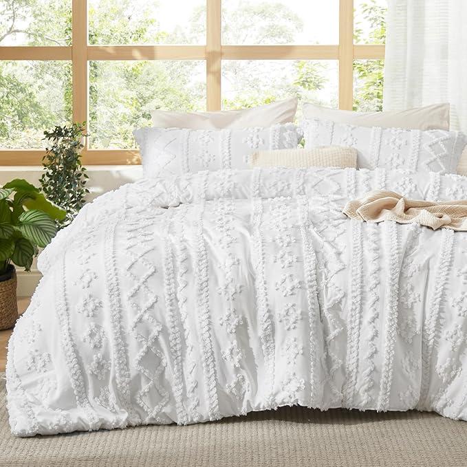 Tufted Boho Comforter Set – Soft, Chic & All-Season Comfort