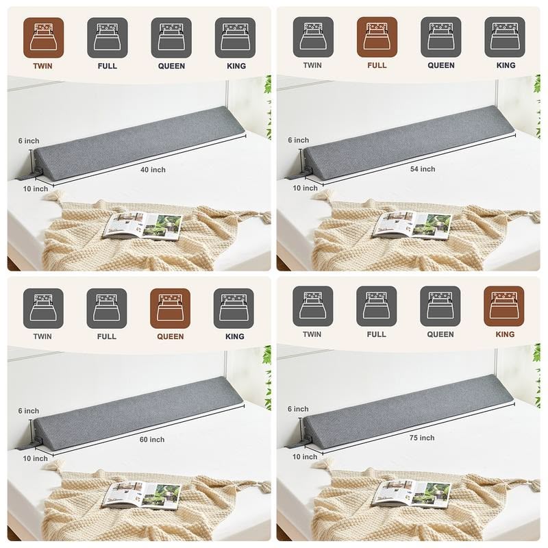 GapGuard - Wedge Pillow for Headboard Gap
